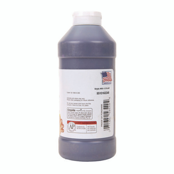 Washable Paint, Violet, 16 oz Bottle Washable Paint, Violet, 16 oz Bottle