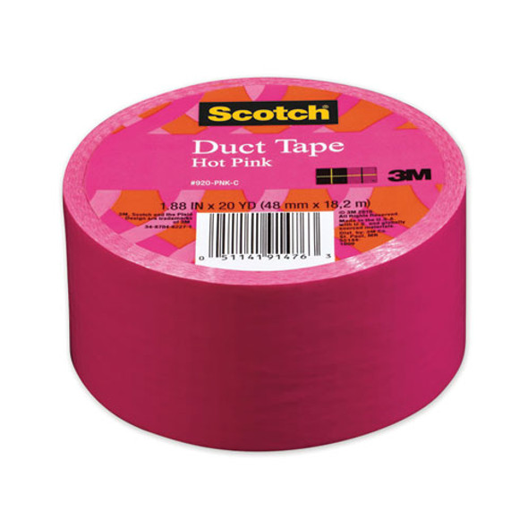 Duct Tape, 1.88" x 20 yds, Hot Pink