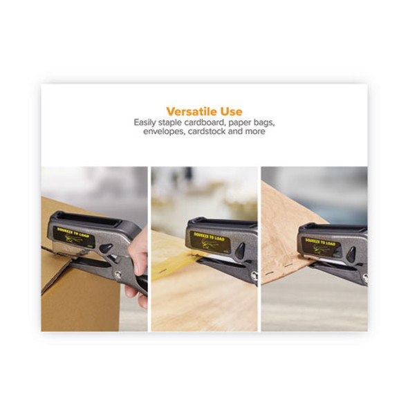 B8 Xtreme Duty Plier Stapler, 45-Sheet Capacity, 0.25" to 0.38" Staples, 2.5" Throat, Black B8 Xtreme Duty Plier Stapler, 45-Sheet Capacity, 0.25" to 0.38" Staples, 2.5" Throat, Black