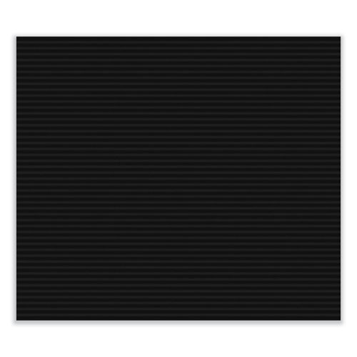 Enclosed Letterboard, 24.13" x 33.75", Black Surface, Powder-Coated Gray Aluminum Frame