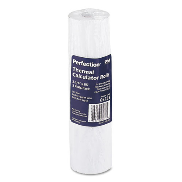 Direct Thermal Printing Thermal Paper Rolls, 2.25" x 85 ft, White, 3/Pack
