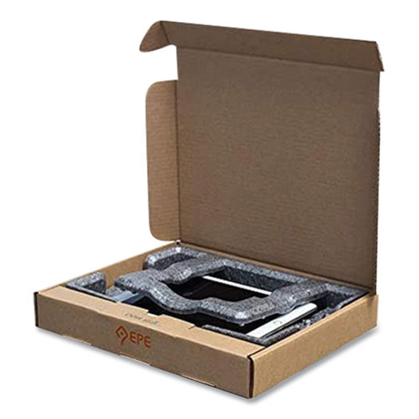 Tablet Shipping Box, One-Piece Foldover (OPF), Medium, 11.75" x 14.25" x 2", Brown Kraft