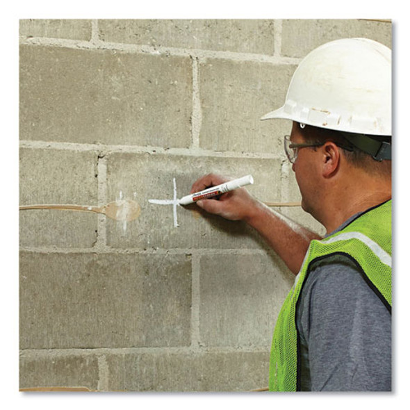 Mean Streak Marking Stick, Broad Bullet Tip, White