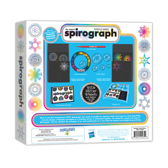 Spirograph® Scratch & Shimmer Spirograph® Scratch & Shimmer