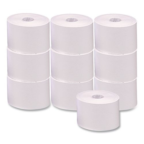Direct Thermal Printing Thermal Paper Rolls, 1.75" x 230 ft, White, 10/Pack