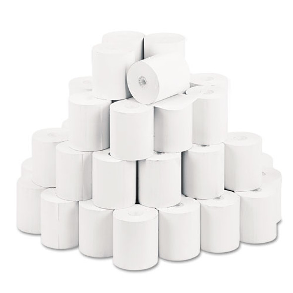 Direct Thermal Printing Thermal Paper Rolls, 3.13" x 230 ft, White, 50/Carton