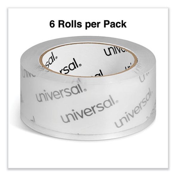 Deluxe General-Purpose Acrylic Box Sealing Tape, 1.7 mil, 3" Core, 1.88" x 109 yds, Clear, 6/Pack