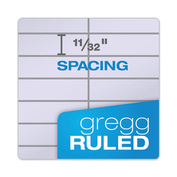 Prism Steno Pads, Gregg Rule, Orchid Cover, 80 Orchid 6 x 9 Sheets, 4/Pack