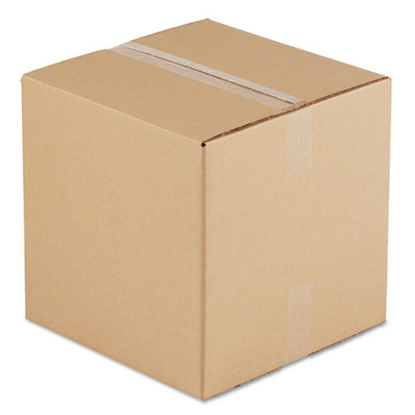 Cubed Fixed-Depth Corrugated Shipping Boxes, Regular Slotted Container (RSC), 14" x 14" x 14", Brown Kraft, 25/Bundle