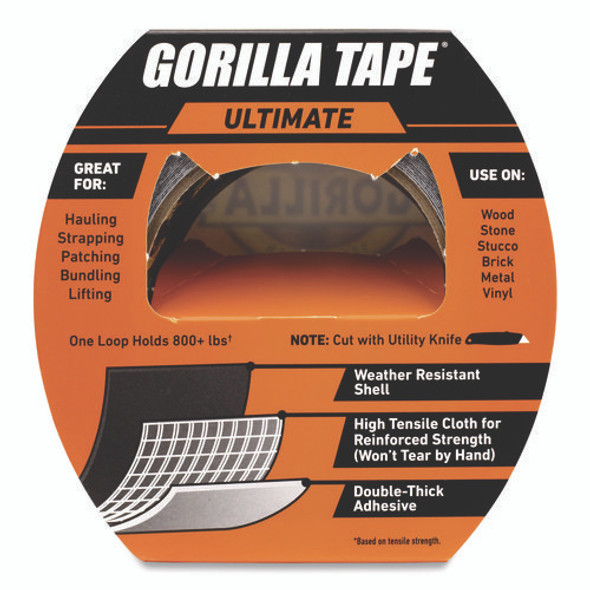 Ultimate Tape, 3" Core, 1.88" x 20 yd, Black