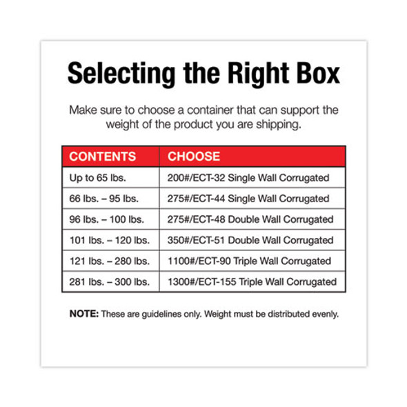 Shipping Boxes, Regular Slotted Container (RSC), 6" x 10" x 4", Brown Kraft, 25/Bundle