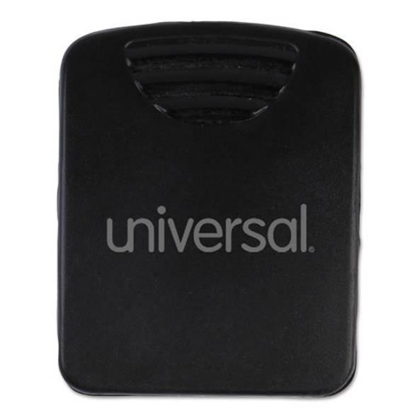 Fabric Panel Wall Clips, 25 Sheet Capacity, Black, 20/Pack