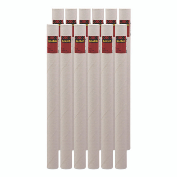 Mailing Tube, 24" Long, 2" Diameter, White, 12/Carton