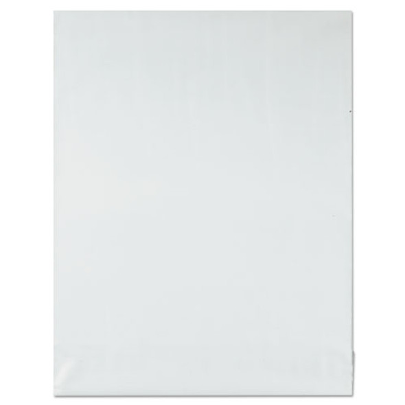 Redi-Strip Poly Mailer, #4, Square Flap with Perforated Strip, Redi-Strip Adhesive Closure, 10 x 13, White, 100/Pack