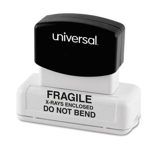 Recycled Custom Micropore Stamp, Preinked, 2.5 x 1