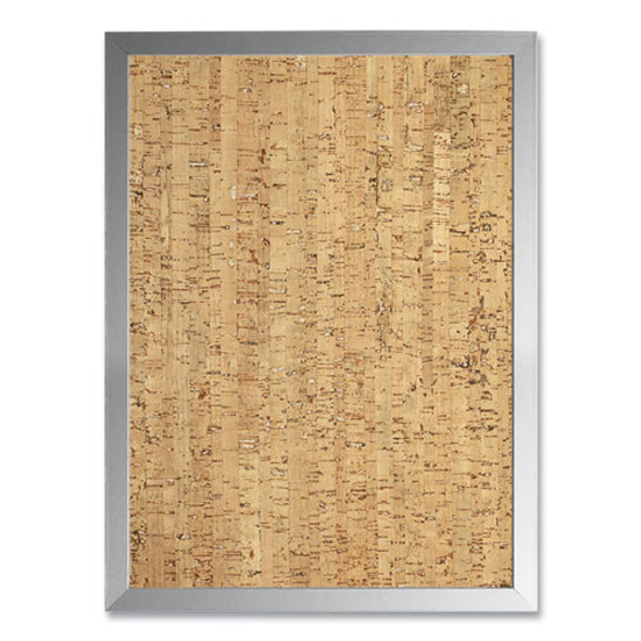 Metallic Silver Positive Flow Message Board Set, (2) Magnetic Dry Erase, (2) Bulletin, Assorted Sizes, Assorted Colors