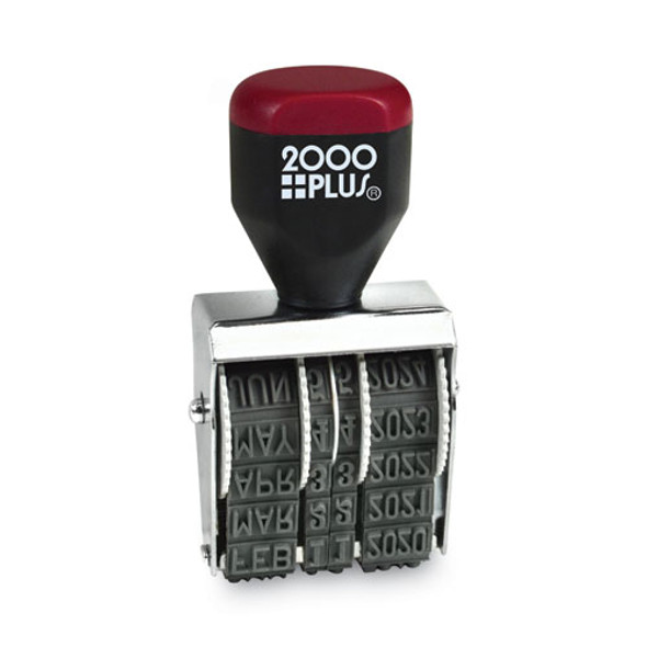 Traditional Date Stamp, Six Years, 1.38" x 0.19"