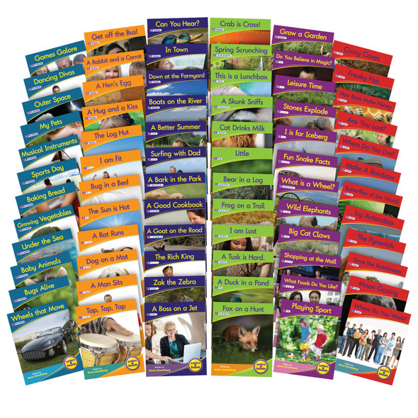 Letters & Sounds Non-Fiction Decodables Boxed Set, Set 1 Letters & Sounds Non-Fiction Decodables Boxed Set, Set 1