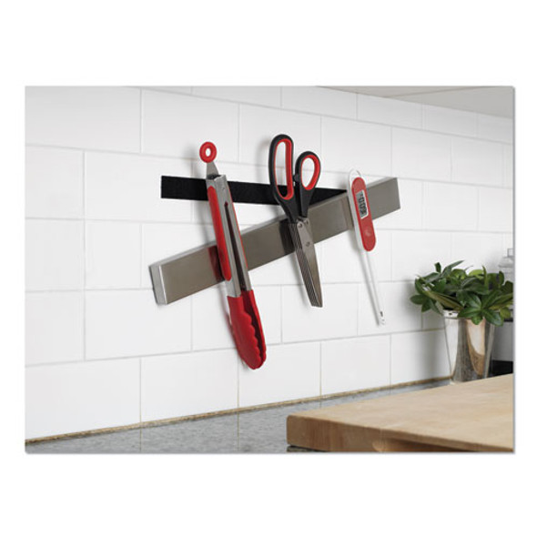 Low-Profile Industrial-Strength Heavy-Duty Fasteners, 1" x 10 ft, Black