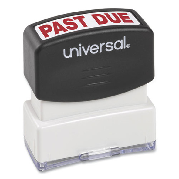 Message Stamp, PAST DUE, Pre-Inked One-Color, Red