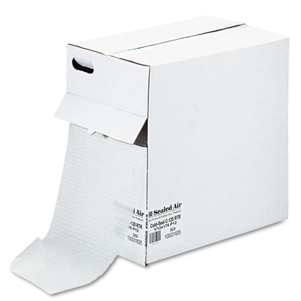 Bubble Wrap, Self-Clinging Air-Cushioned, 0.19" Thick, 12" x 175 ft