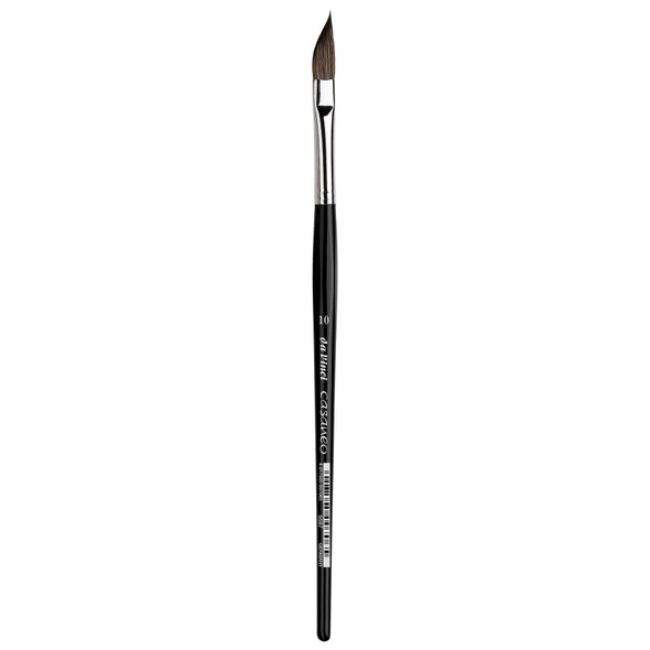 CASANEO Sword Shape, Extra Soft Synthetic, Watercolor & Acrylic, Slant, Series 5597, Size 10