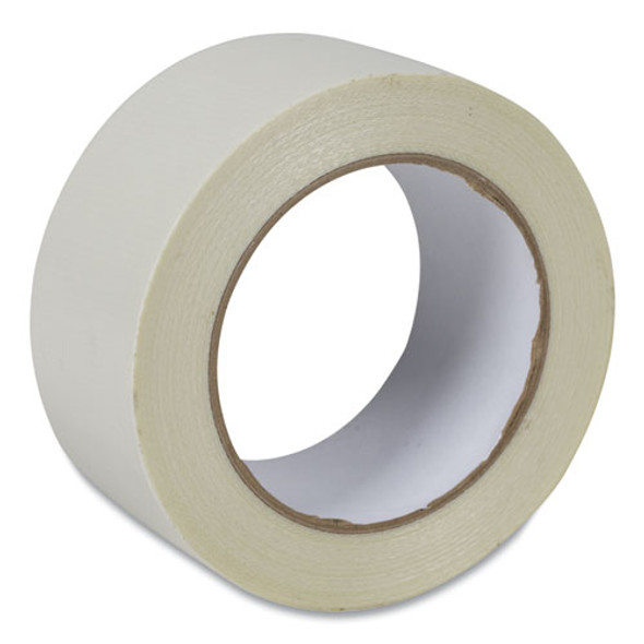 Carpet Tape, 3" Core, 1.88" x 75 ft, White