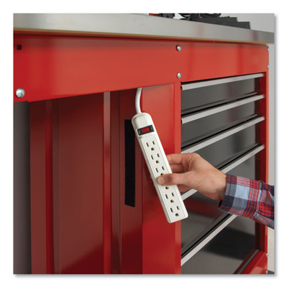 Industrial-Strength Heavy-Duty Fasteners with Dispenser Box, 2" x 15 ft, Black