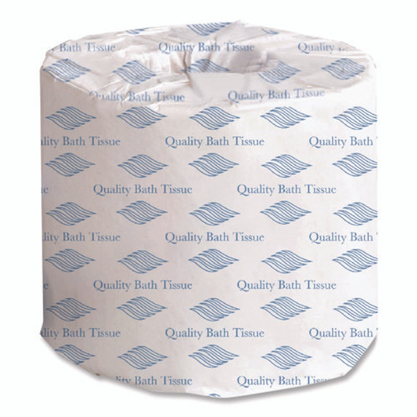 Standard Bath Tissue, 2-Ply, White, 4 x 3, 400 Sheets/Roll, 96 Rolls/Carton