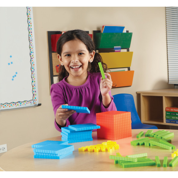 Brights!® Base Ten Classroom Set Brights!® Base Ten Classroom Set