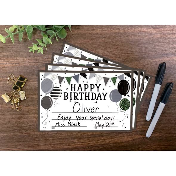Modern Farmhouse Happy Birthday Awards, 30 Per Pack, 6 Packs Modern Farmhouse Happy Birthday Awards, 30 Per Pack, 6 Packs