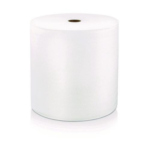 Hard Wound Roll Towel, TAD, 1-Ply, 7" x 1,200 ft, White, 6 Rolls/Carton