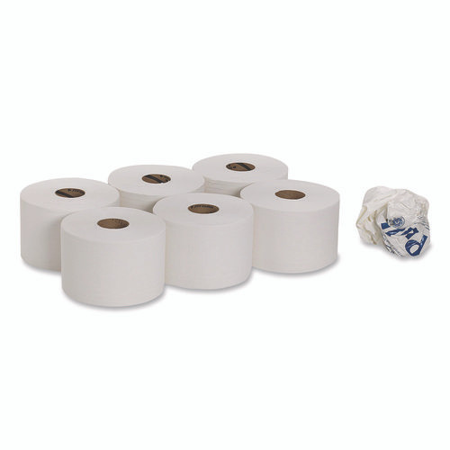 High Capacity Center Pull Tissue, Septic Safe, 2-Ply, White, 1,000/Roll, 6 Rolls/Carton
