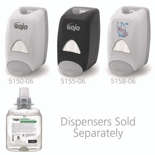 E1 Foam Handwash Refill, Fragrance-Free, 1,250 mL, 4/Carton