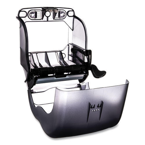 Element Lever Roll Towel Dispenser, Oceans, 12.5 x 8.5 x 12.75, Black Pearl