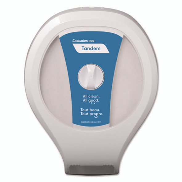 Tandem Single JRT Dispenser, 11.6 x 5.9 x 14.6, White Tandem Single JRT Dispenser, 11.6 x 5.9 x 14.6, White