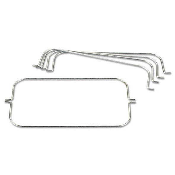 Tri-Wire Waste Bag Holder Kit for Rubbermaid Commercial Cleaning Carts, Steel