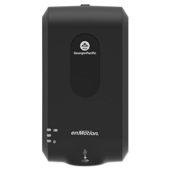GP enMotion Automated Touchless Soap/Sanitizer Dispenser, 1,200 mL, 4.6 x 7.13 x 14.06, Black