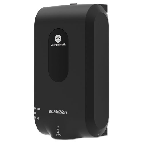 GP enMotion Automated Touchless Soap/Sanitizer Dispenser, 1,200 mL, 4.6 x 7.13 x 14.06, Black