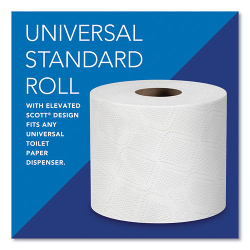 Essential Standard Roll Bathroom Tissue for Business, Septic Safe, Convenience Carton, 2-Ply, White, 550/Roll, 20 Rolls/CT