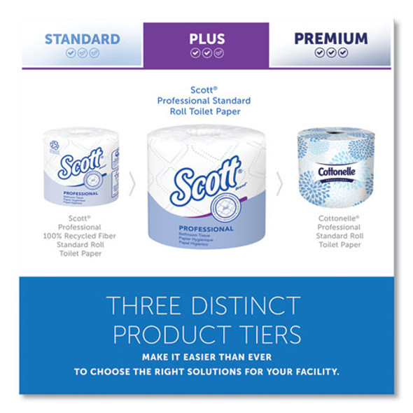 Essential Standard Roll Bathroom Tissue for Business, Septic Safe, Convenience Carton, 2-Ply, White, 550/Roll, 20 Rolls/CT