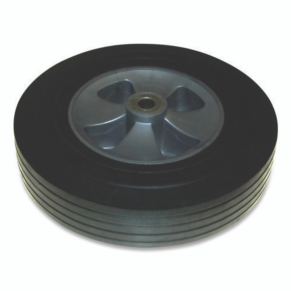 12-Inch Wheel Kit with Hardware, For 1 cu yd Standard Duty Tilt Truck, Black/Gray 12-Inch Wheel Kit with Hardware, For 1 cu yd Standard Duty Tilt Truck, Black/Gray