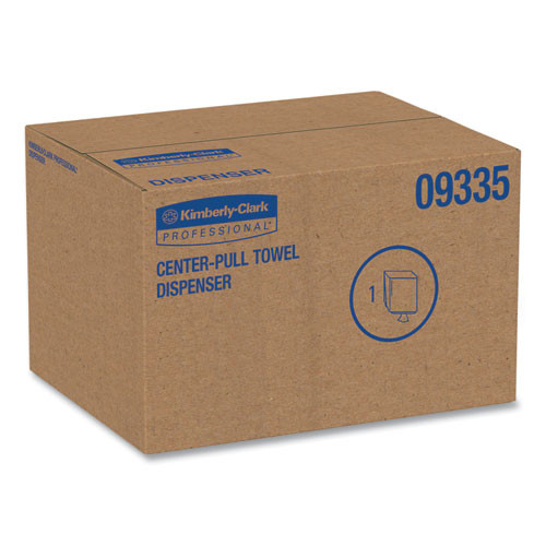 In-Sight Sr. Center Pull Dispenser, 10.65 x 10 x 12.5, Smoke