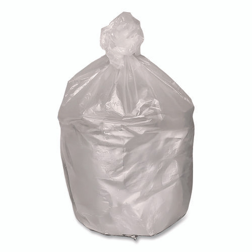 Global Ultra Plus Industrial Trash Bag, 45 gal,16 mic, 40 x 48, Natural, 80/Carton