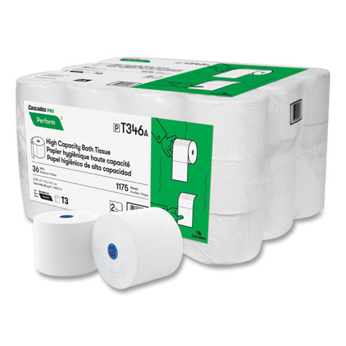 Perform Bathroom Tissue for Tandem Dispensers, Septic Safe, 2-Ply, White, 1,175/Roll, 36 Rolls/Carton