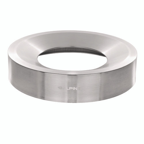 27 Gallon Stainless Steel Commercial Indoor Trash Can, Brushed Stainless Steel