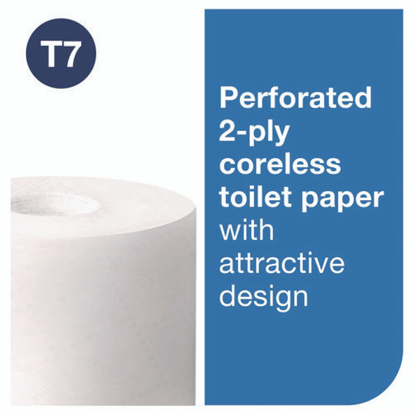 Advanced Coreless High Capacity Bath Tissue, 2-Ply, White, 1,000 Sheets/Roll, 12 Rolls/Carton Advanced Coreless High Capacity Bath Tissue, 2-Ply, White, 1,000 Sheets/Roll, 12 Rolls/Carton