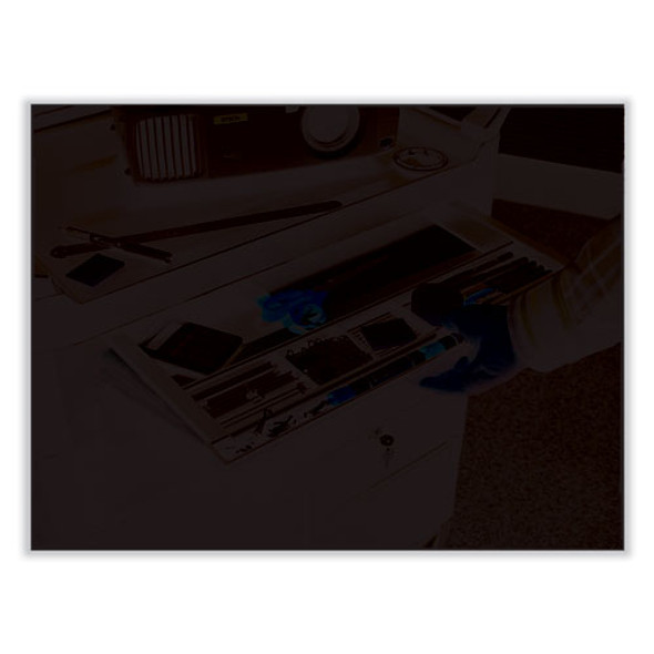 Utility Cart with Locking Doors, Plastic, 3 Shelves, 200 lb Capacity, 33.63" x 18.63" x 37.75", Black