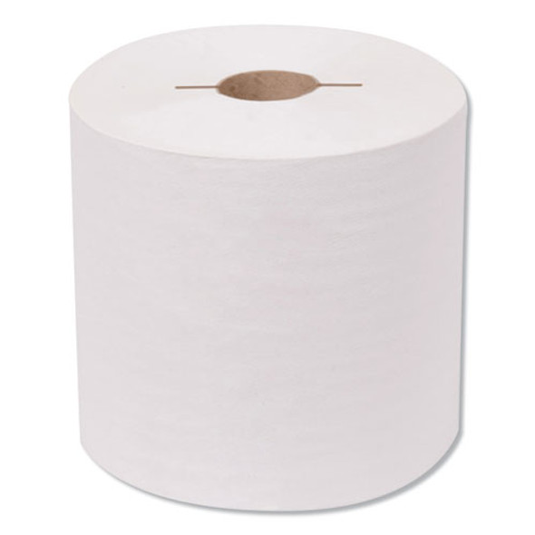 Premium Hand Towel Roll, Notched, 1-Ply, 7.5" x 600 ft, White, 720/Roll, 6 Rolls/Carton Premium Hand Towel Roll, Notched, 1-Ply, 7.5" x 600 ft, White, 720/Roll, 6 Rolls/Carton