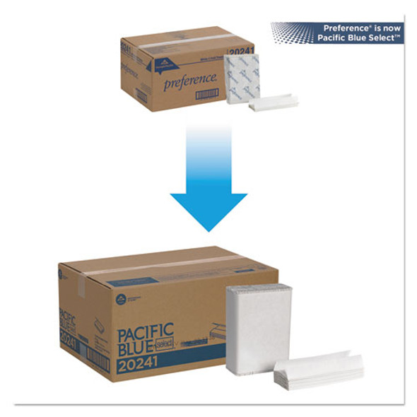 Pacific Blue Select C-Fold Paper Towel, 1-Ply, 10.1 x 10.1, White, 200/Pack, 12 Packs/Carton Pacific Blue Select C-Fold Paper Towel, 1-Ply, 10.1 x 10.1, White, 200/Pack, 12 Packs/Carton